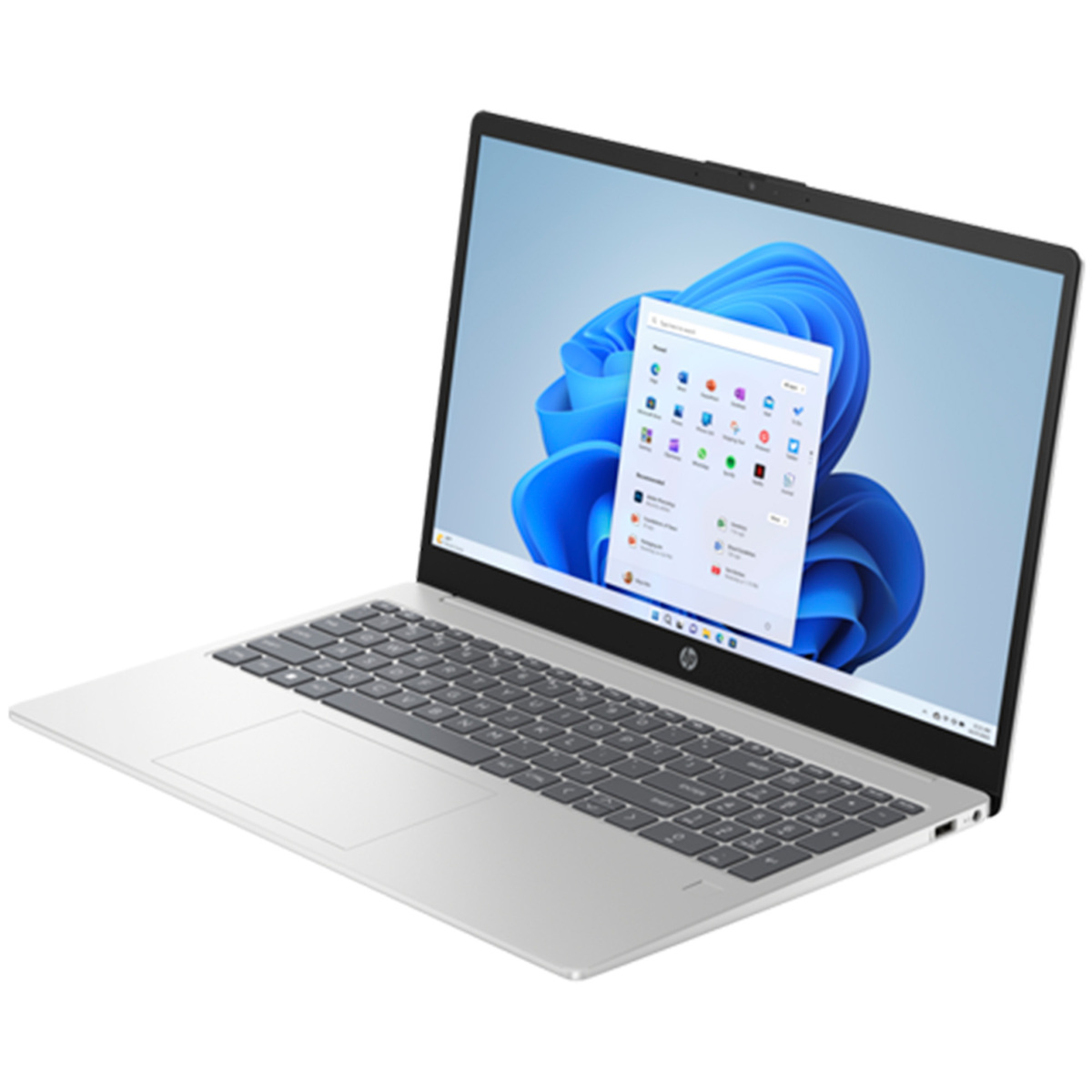 HP Notebook 15-FD0051NE Intel Core i5-1334 Processor, 15.6" Diagonal FHD, 8 GB RAM, 512 GB SSD, Windows 11 Home, Natural Silver