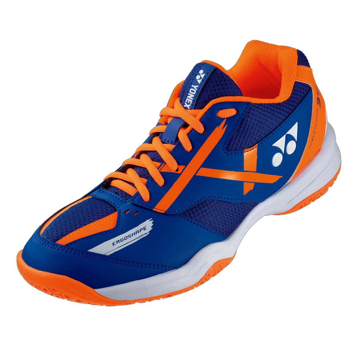 Yonex Mens Badminton Shoes, SHB39WEX, Blue/Orange, 44