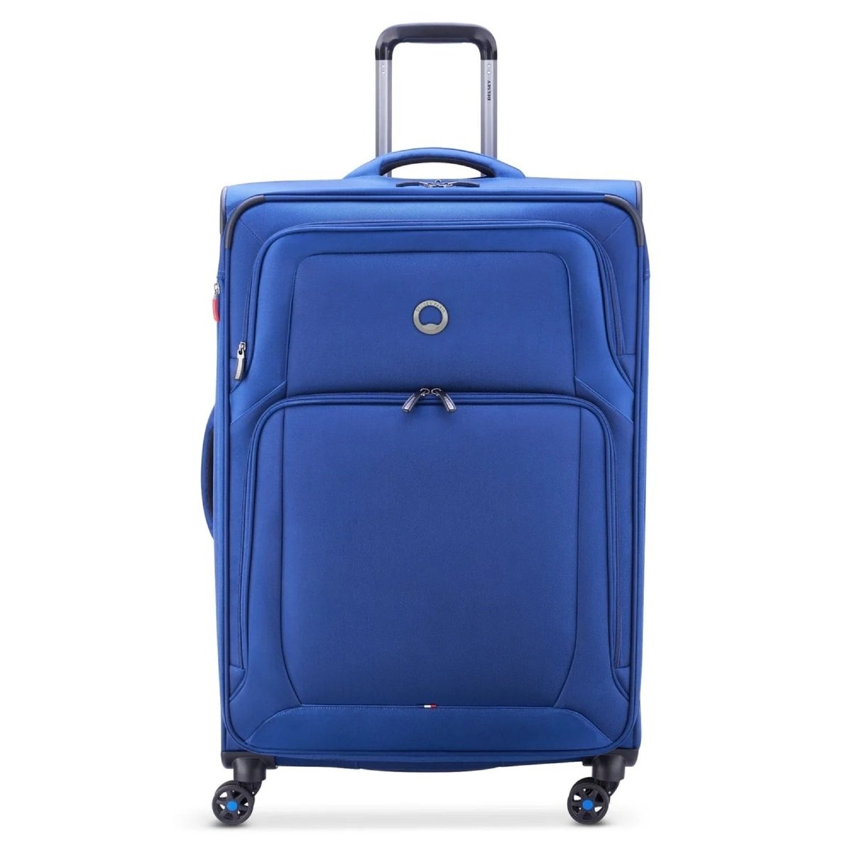 Delsey Optimax 4 Wheel Soft Trolley, 80 cm, Blue