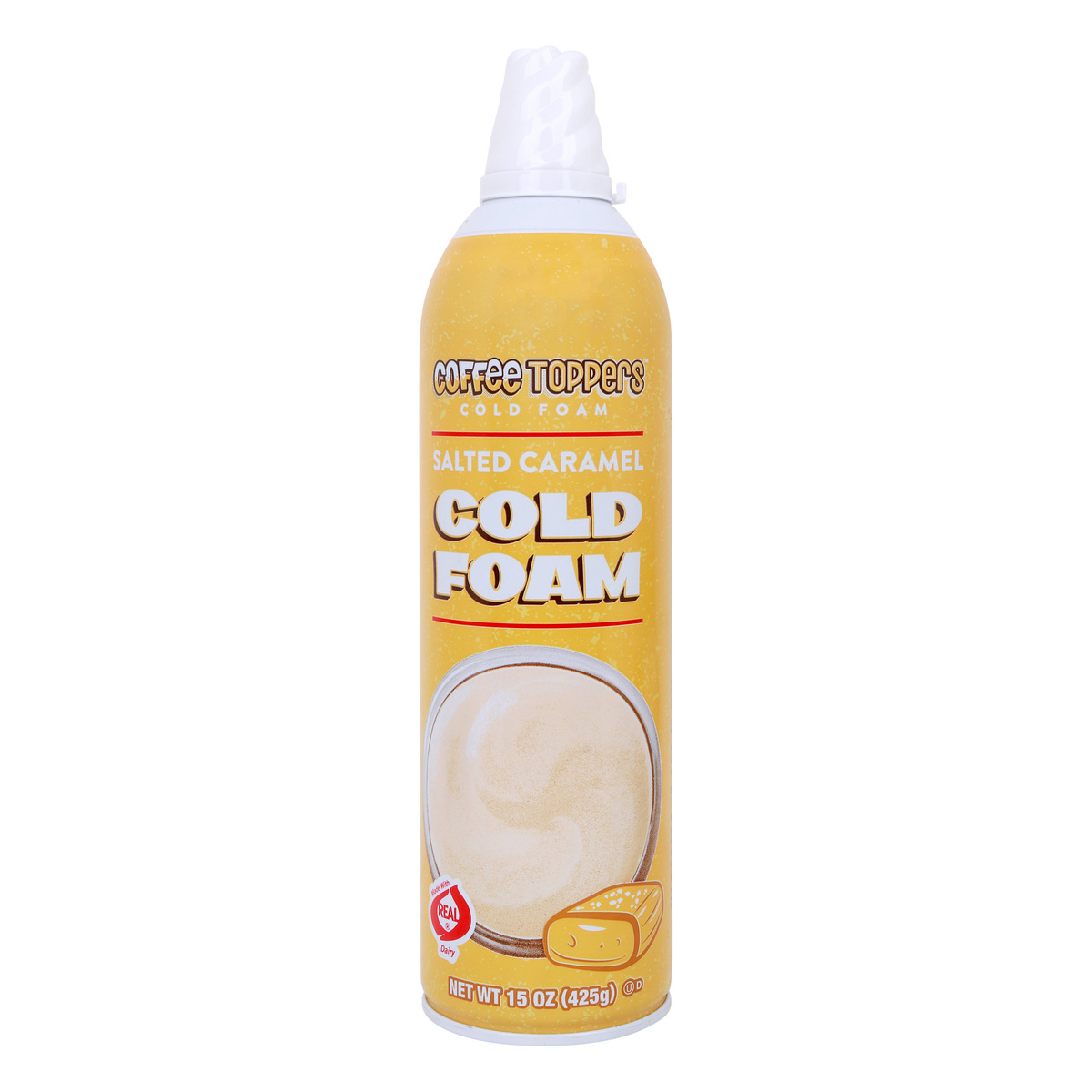 Coffee Toppers Salted Caramel Cold Foam, 425 g