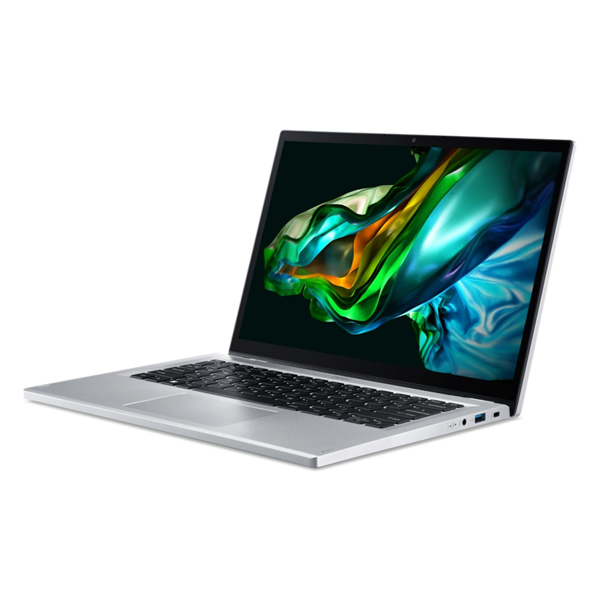 Acer Aspire 3 Spin 14 2-in-1 Convertible Laptop, 14" Display, Intel Core i3-N305, 8 GB RAM, 256 GB SSD, Windows 11, Silver, NX.KN9EM.002