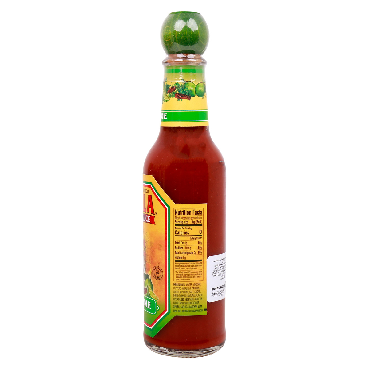 Cholula Chili Lime Hot Sauce, 5 oz (150 ml)