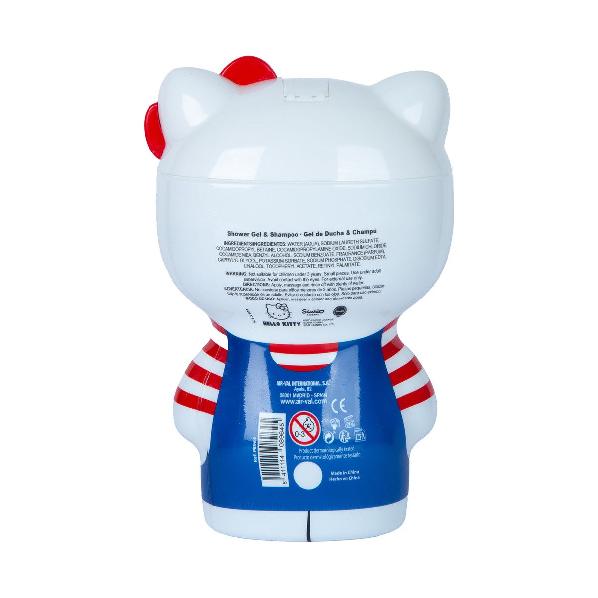 Air-Val Hello Kitty 2in1 Shower Gel & Shampoo 400 ml