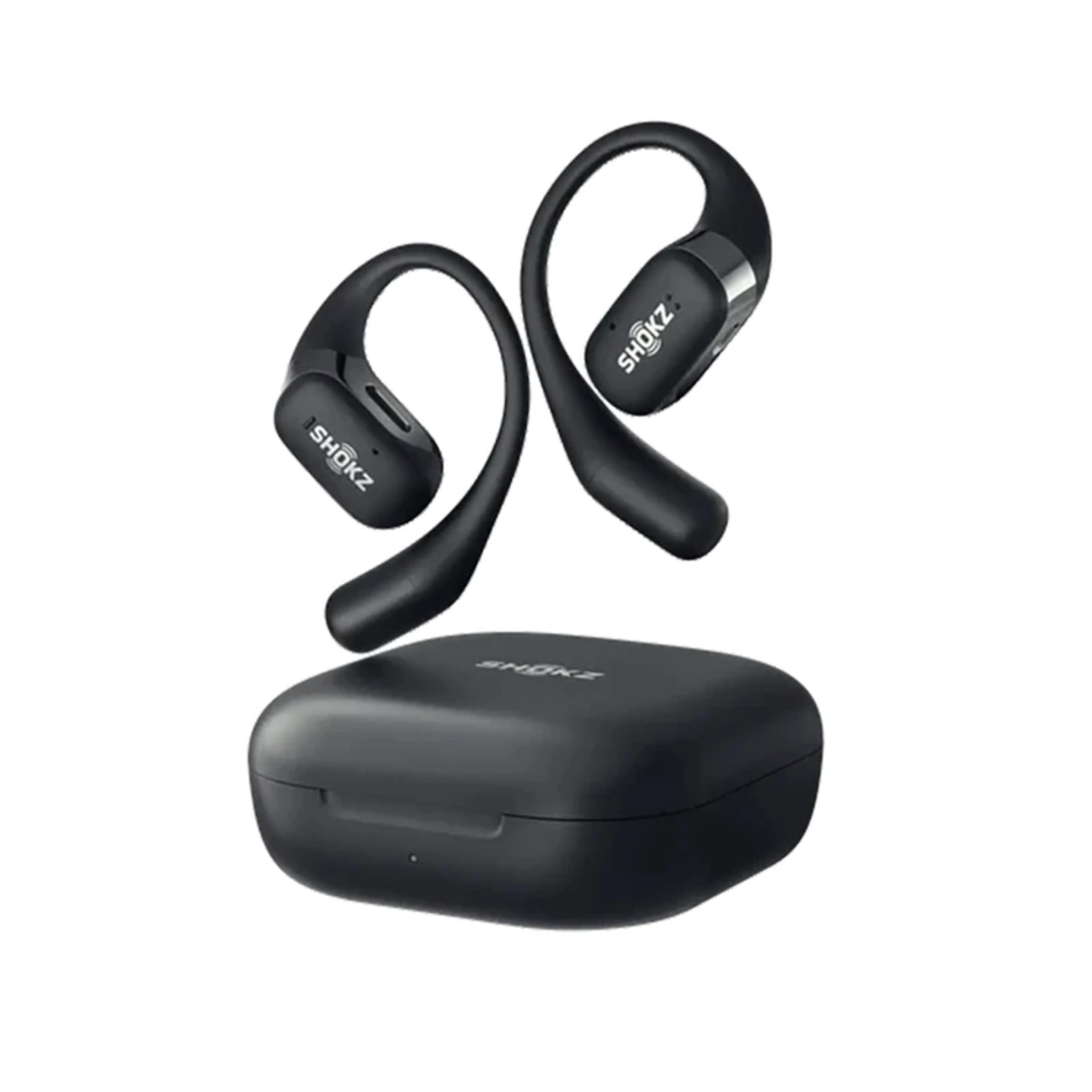 Shokz OpenFit Headphones Wireless Ear-hook,Calls,Music,Sport,Everyday Bluetooth,Black T910BK