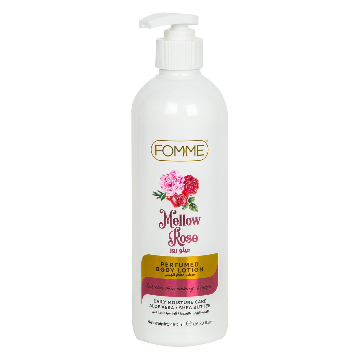 Fomme Mellow Rose Perfumed Body Lotion 480 ml