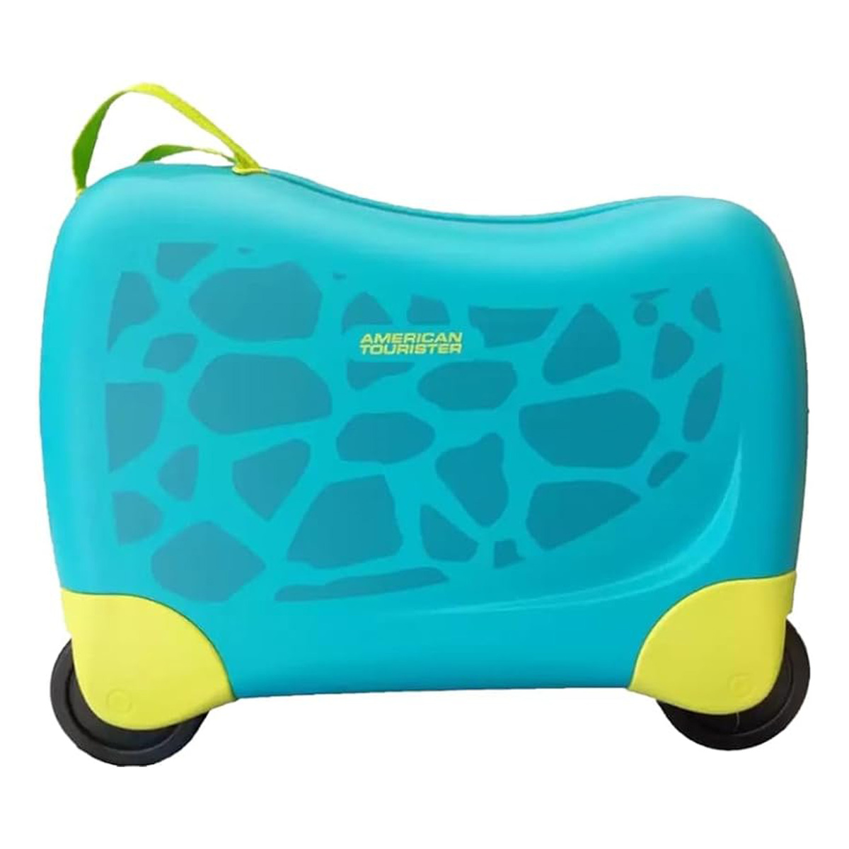 American Tourister Skittle NXT Kids Trolley, Turquoise Turtle, FHOM64411