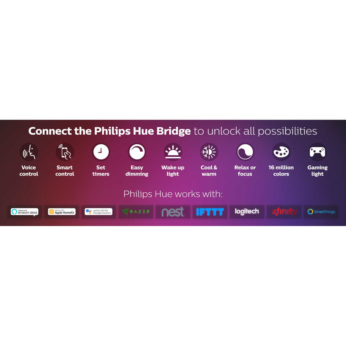 Philips Hue Bridge Smart Controller, 929001180626