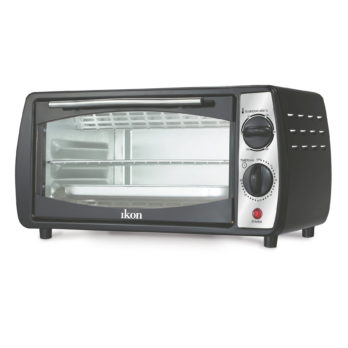 Ikon Oven Toaster, 1800 W, 11 L, Black, IK-EOI11