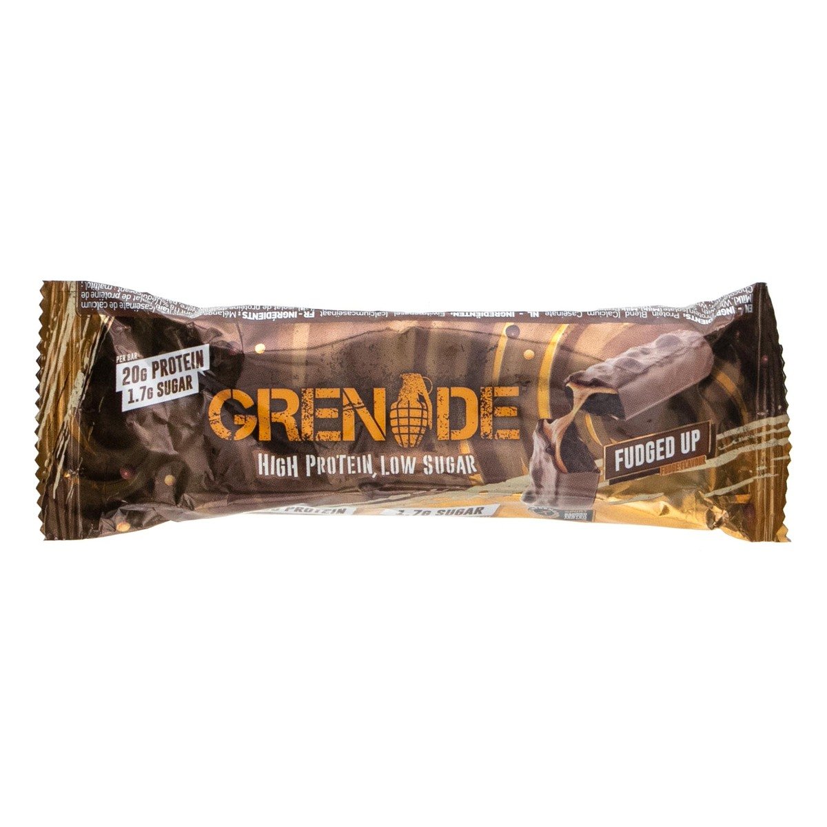 Buy Grenade Carb Killa Fudge Up Protein Bar 60 g Online at Best Price | Sports Nutrition | Lulu KSA in UAE