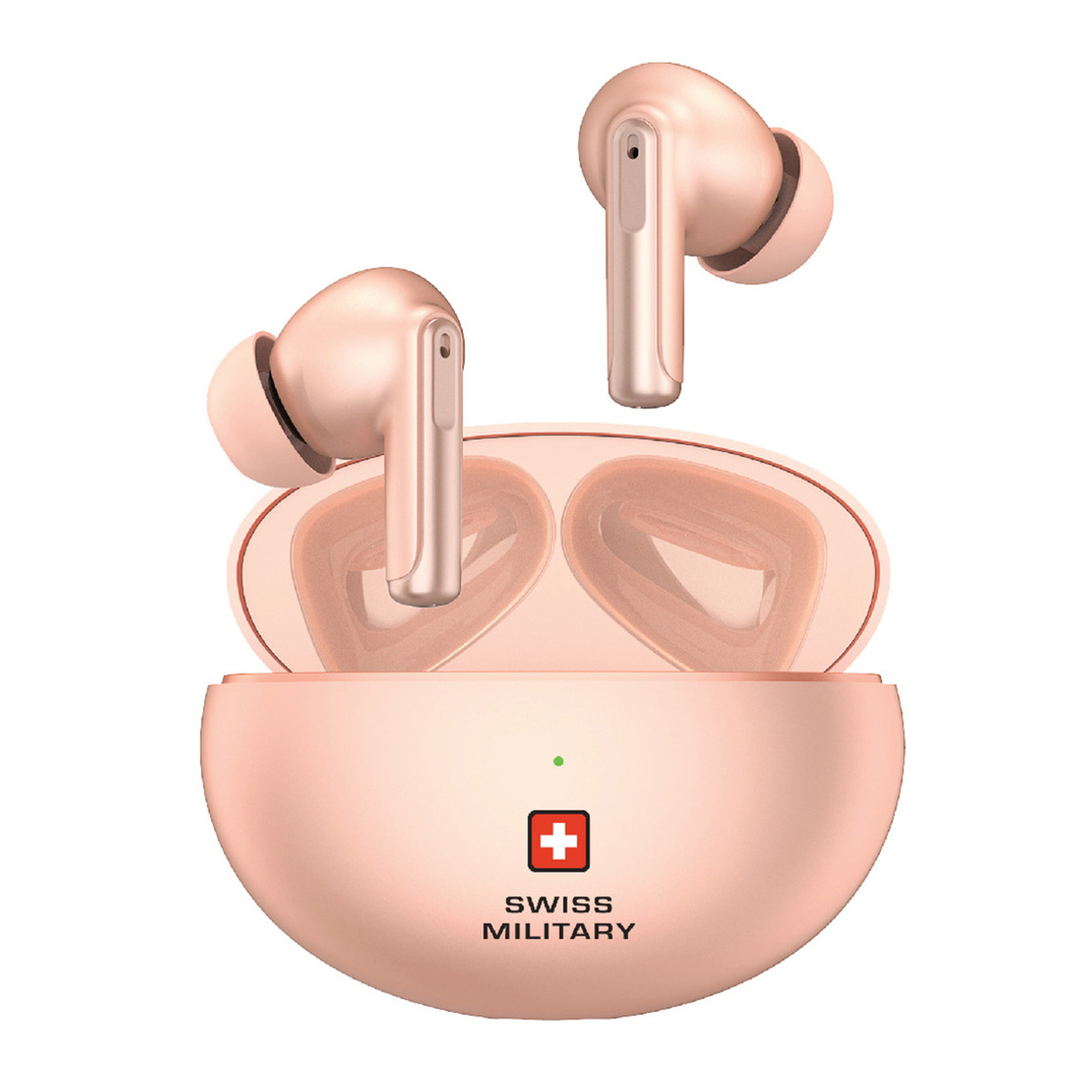Swiss Military Victor 3 True Wireless Stereo Earbuds with Mic, Pink