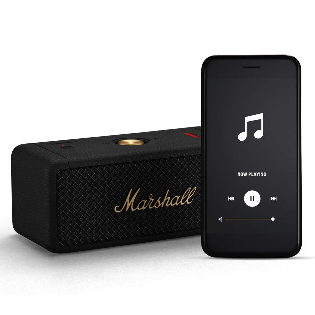 Marshall Bluetooth Speaker, Emberton II, Black/Brass