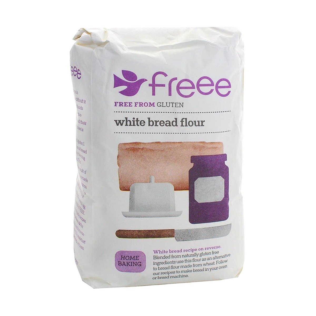 Doves Farm White Bread Flour Gluten Free 1 kg