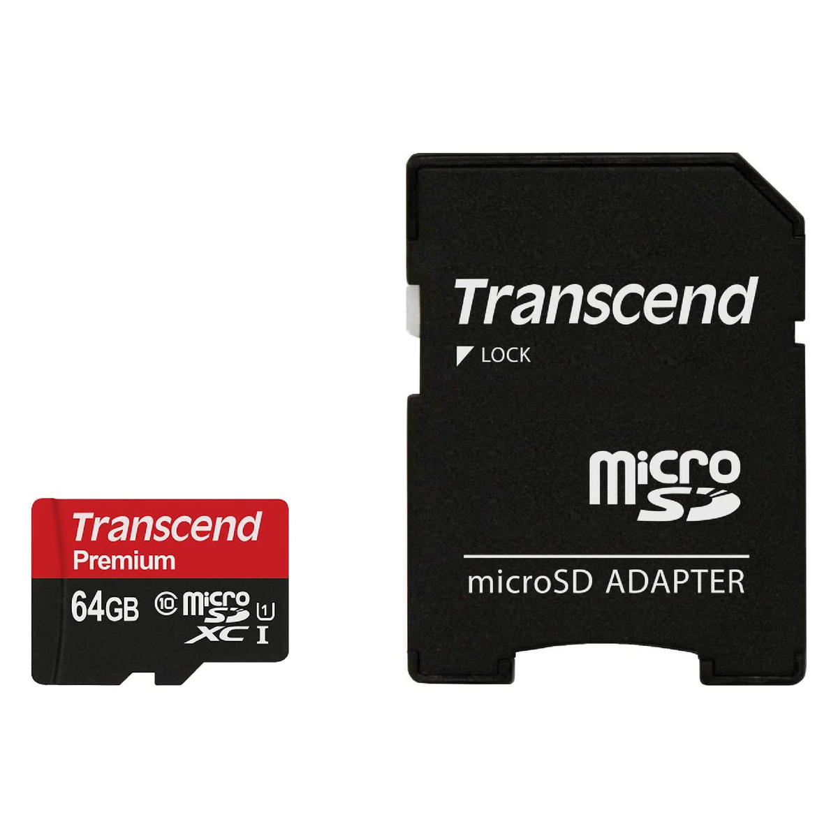 Transcend MicroSDXC Card TS64GUSDU1 64GB