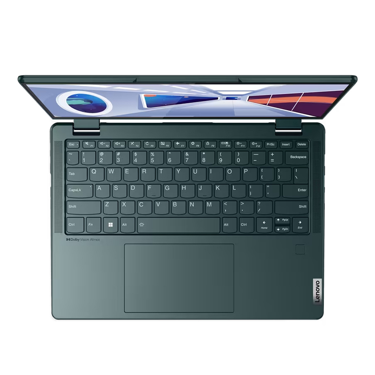 Lenovo Yoga 6 13ABR8 Laptop, 13.3 ", WUXGA Display, AMD Ryzen 7 7730U, Integrated AMD Radeon, Windows 11 Home, 16 GB RAM, 512 GB, Dark Teal, 83B20045AX