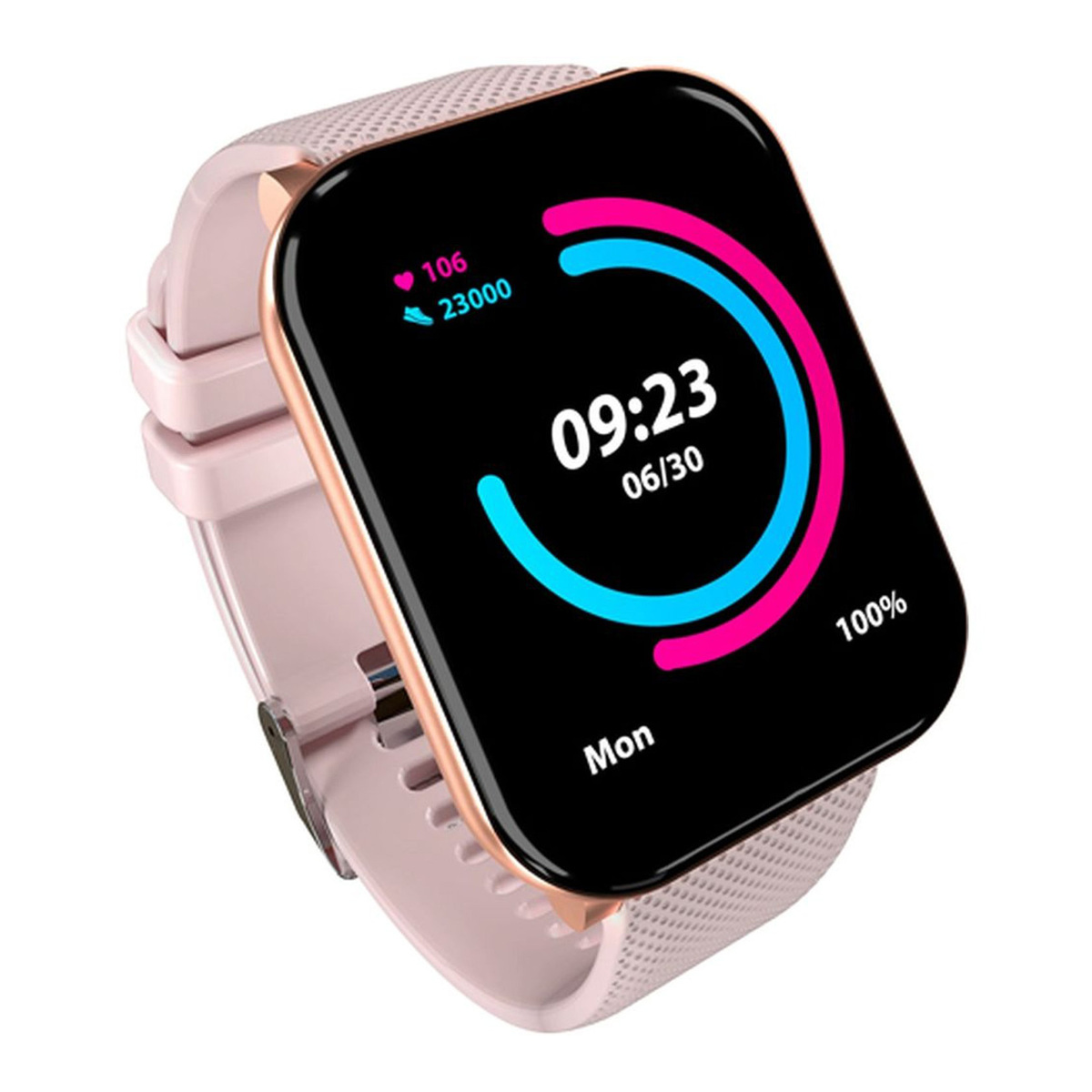 HiFuture FutureFit Pulse Sports Smartwatch, Pink