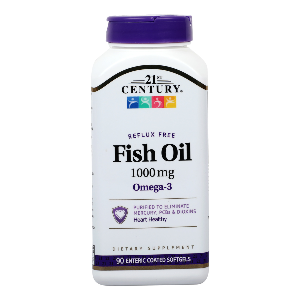 21st Century Omega-3 1000 mg Fish Oil Soft Gels, 90 pcs