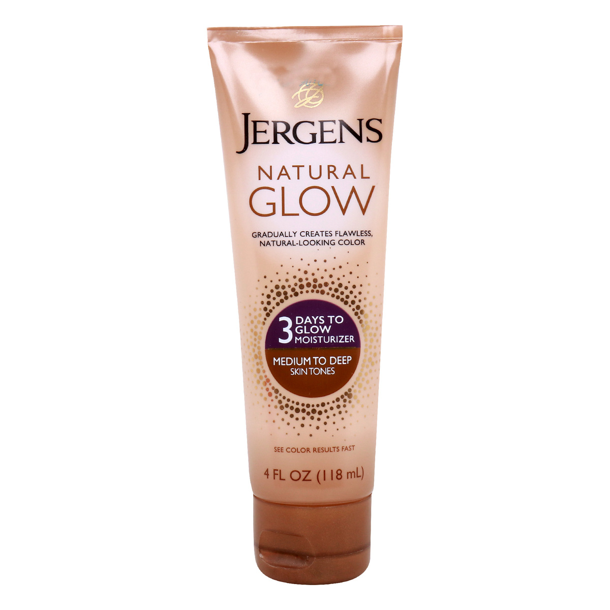 Buy Jergens Natural Glow Medium To Deep Moisturizer 118 ml Online at Best Price | Moistur.Cream/Fluid | Lulu Kuwait in Kuwait
