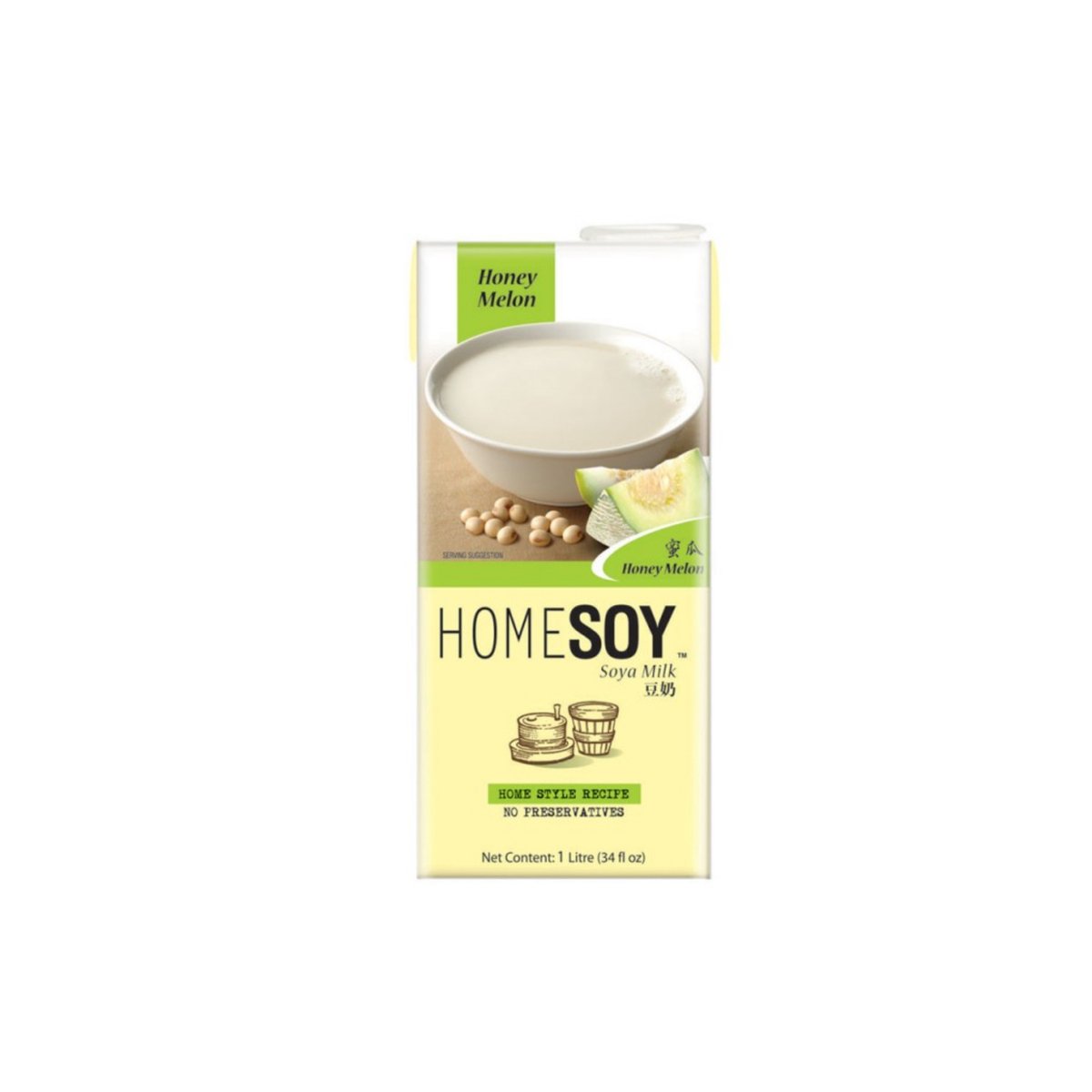 Homesoy Soya Milk Honey Melon 1Liter