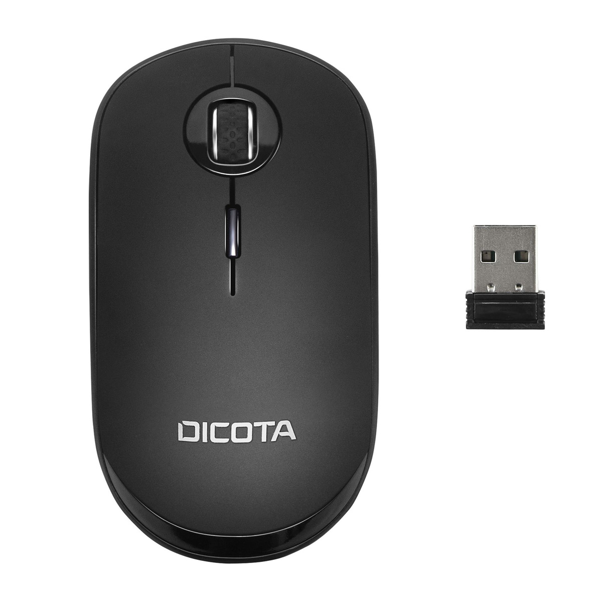 Dicota Wireless Mouse, Silent, Black, D31829