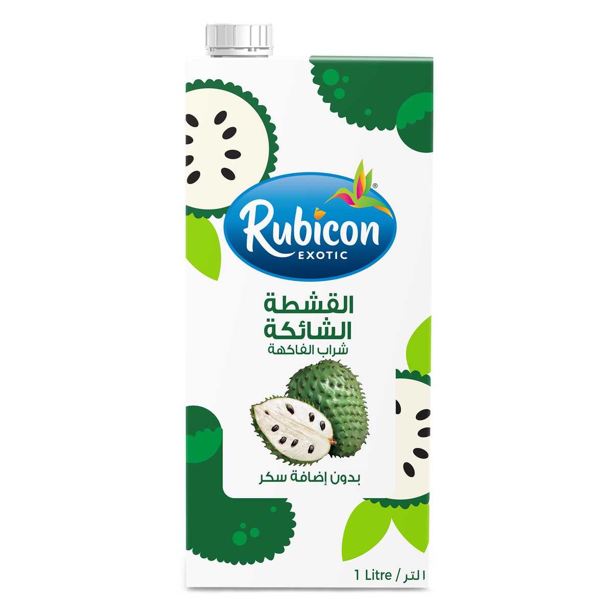 Rubicon Exotic No Added Sugar Guanabana Soursop Fruit Drink 1 Litre