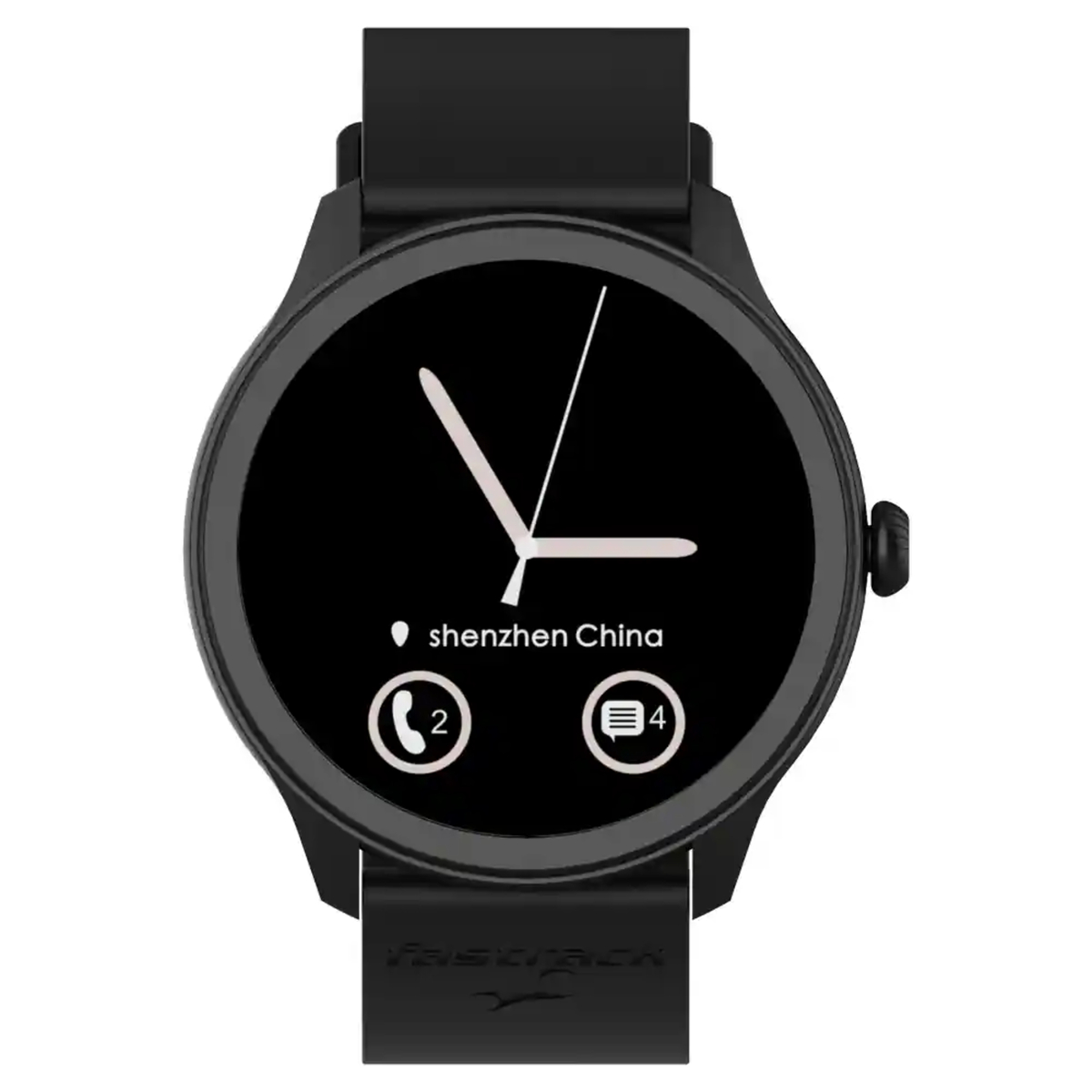 Fastrack Reflex Invoke Smart Watch Black