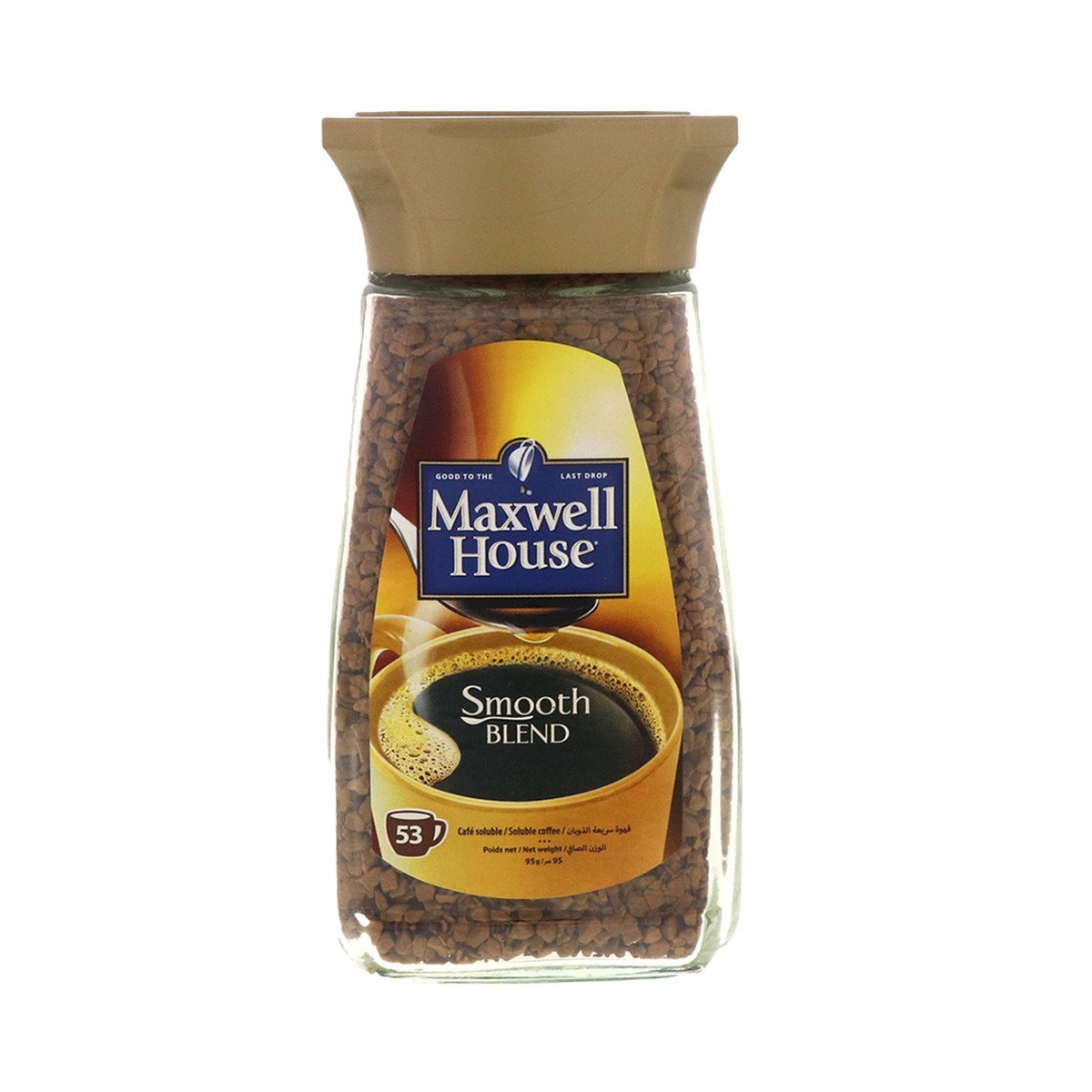 Maxwell house smooth blend coffee 95g
