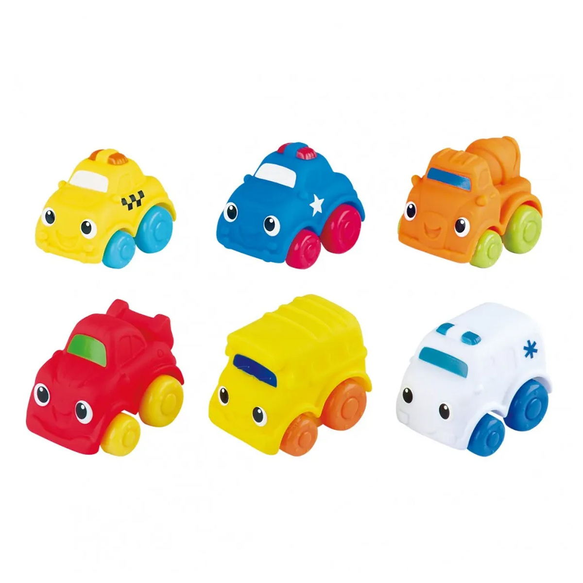PlayGo First Traffic Fleet, Assorted, 1 Pc, Multicolor, 24295