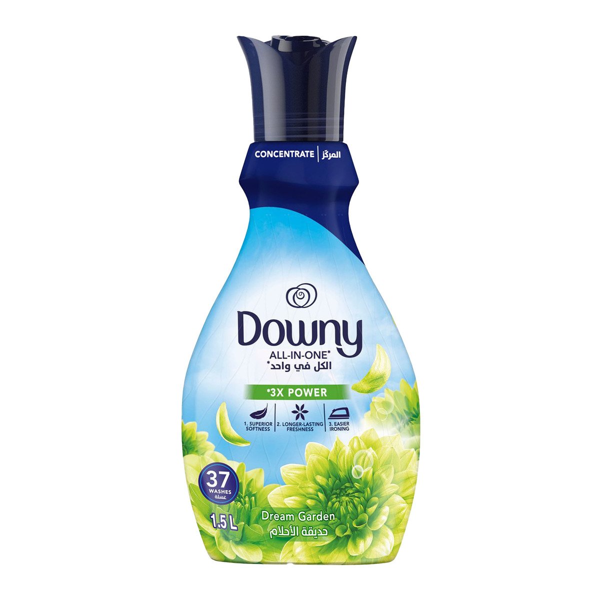 Downy Dream Garden Concentrate Fabric Softener Value Pack 1.5Litre