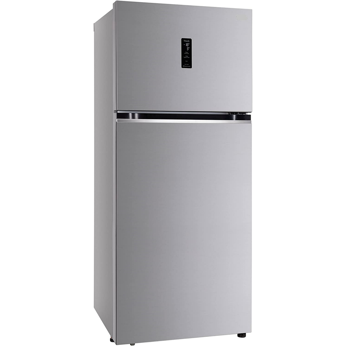Sharp Double Door Refrigerator, 479 L, Inox Silver, SJ-HM620-HS3
