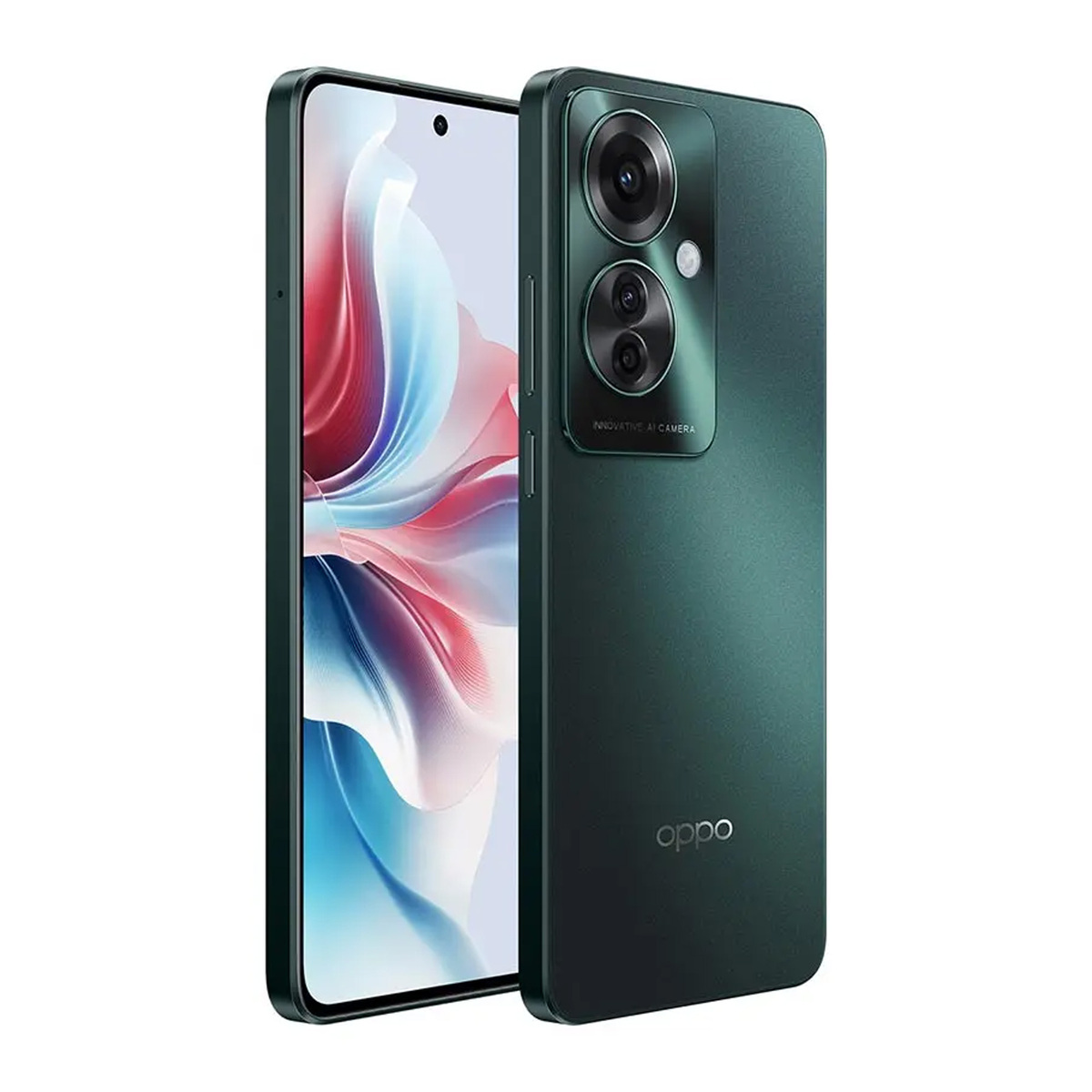 Oppo Reno 11F 8GB 5G Smartphone, Palm Green, 256GB +Bundle