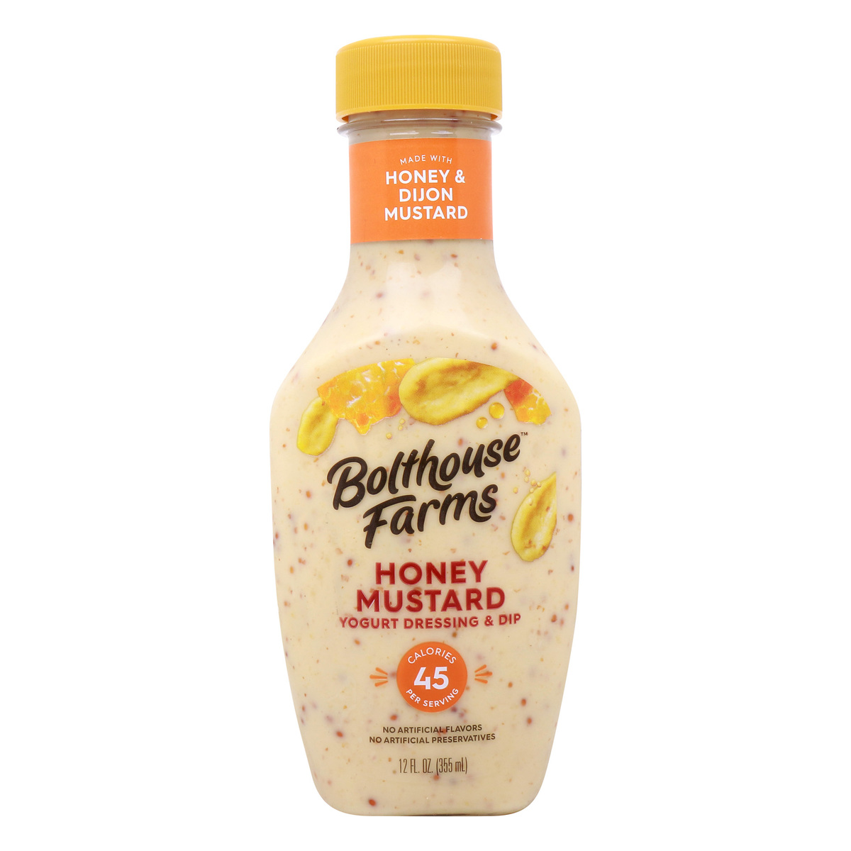 Bolthouse Farms Honey Mustard Yogurt Dressing And Dip, 355 ml