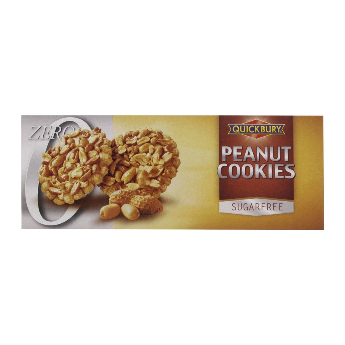 Quickbury Sugar Free Peanut Cookies 125 g