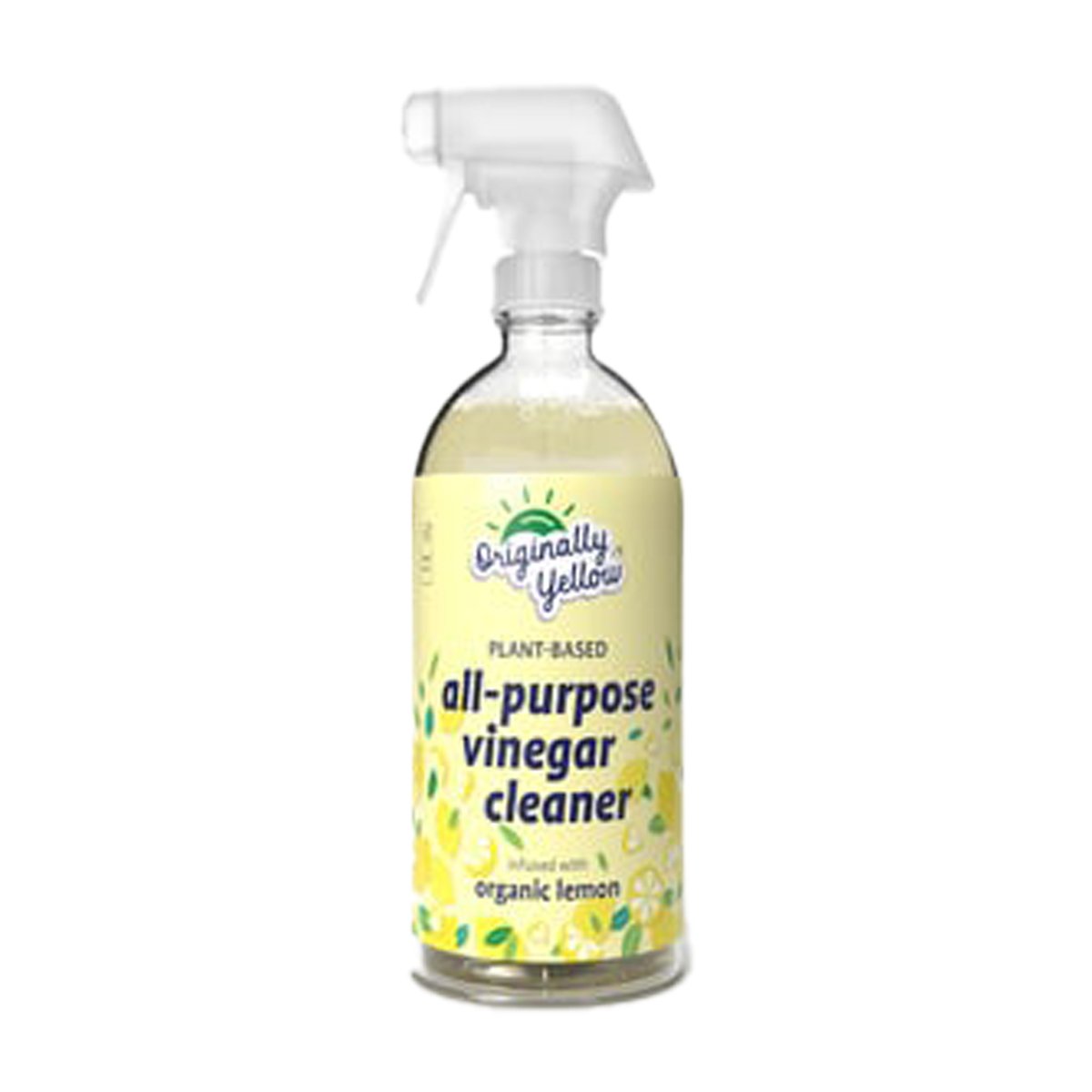 Originally Yellow Plant Based Organic Lemon All Purpose Vinegar Cleaner Spray 470ml