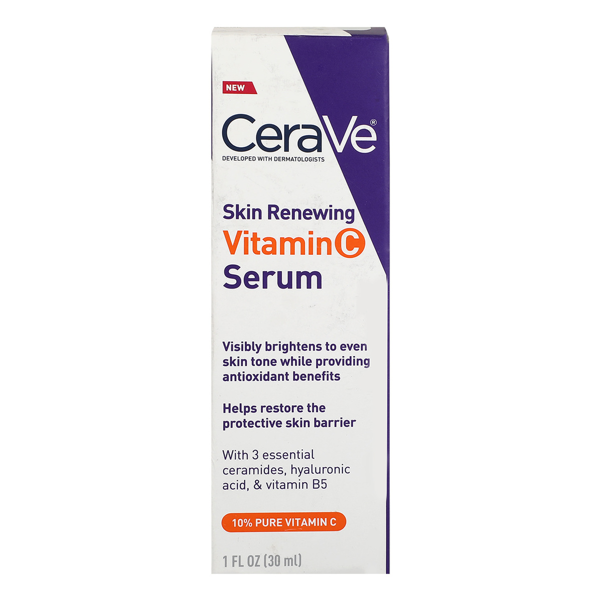 CeraVe Skin Renewing Vitamin C Serum, 30 ml