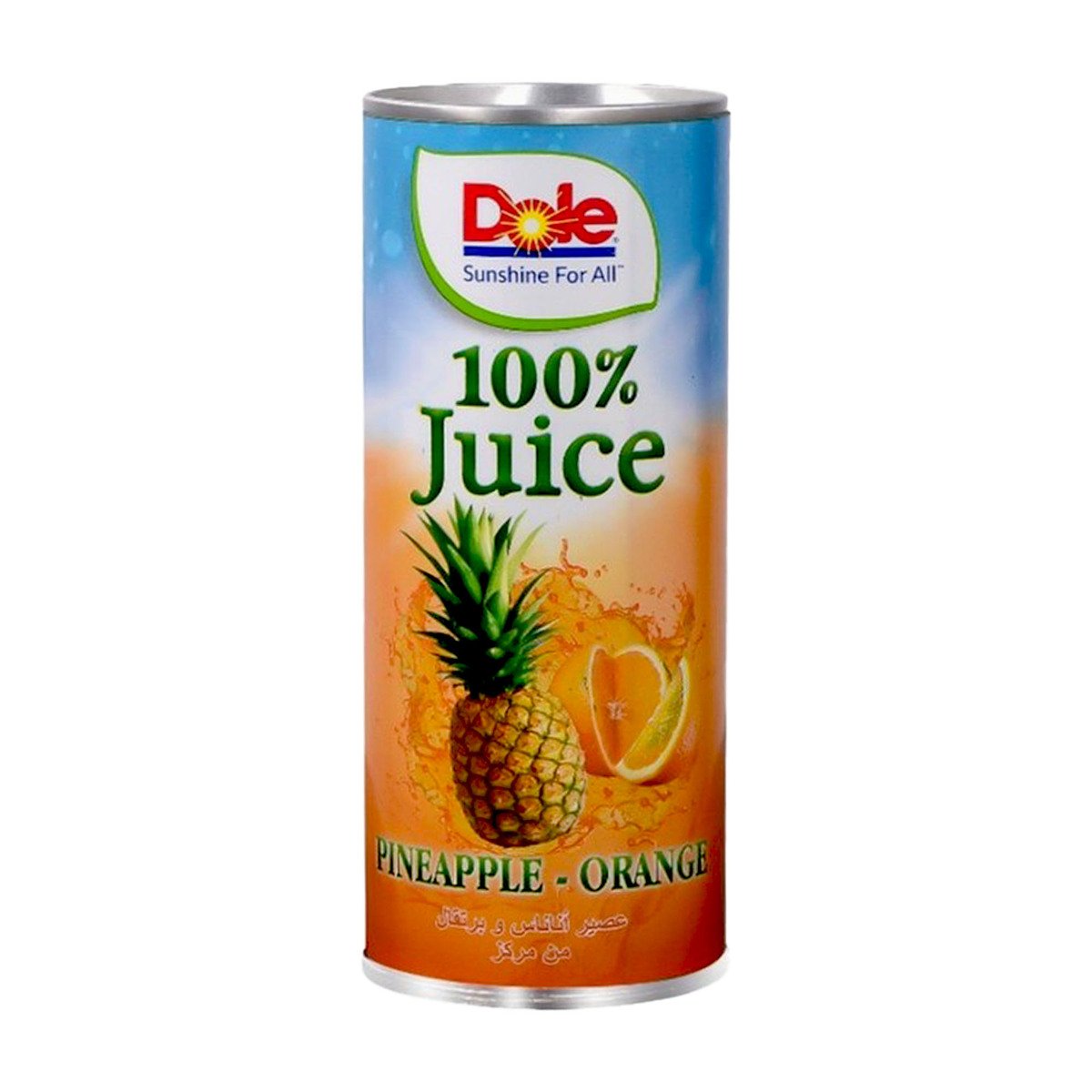 Buy Dole 100% Pineapple-Orange Juice 240 ml Online at Best Price | Canned Fruit Juice | Lulu Egypt in Saudi Arabia