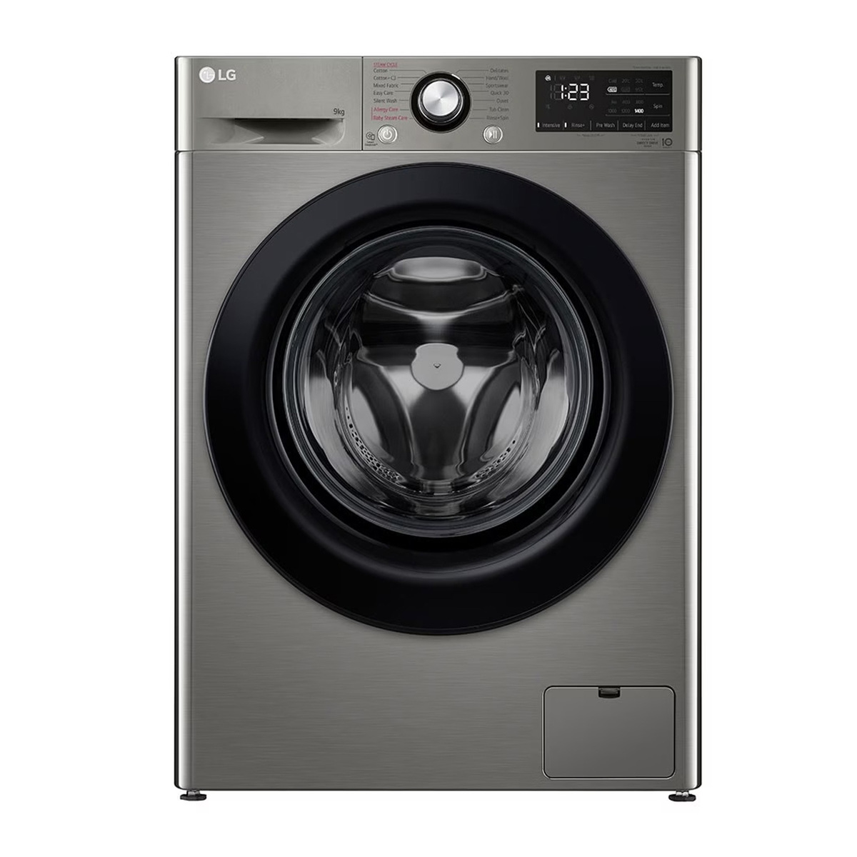 اشتري قم بشراء LG 9 Kg Front Load Washing Machine, Platinum Silver, F4R3VYG6P Online at Best Price من الموقع - من لولو هايبر ماركت F/L Auto W/Machines في الامارات
