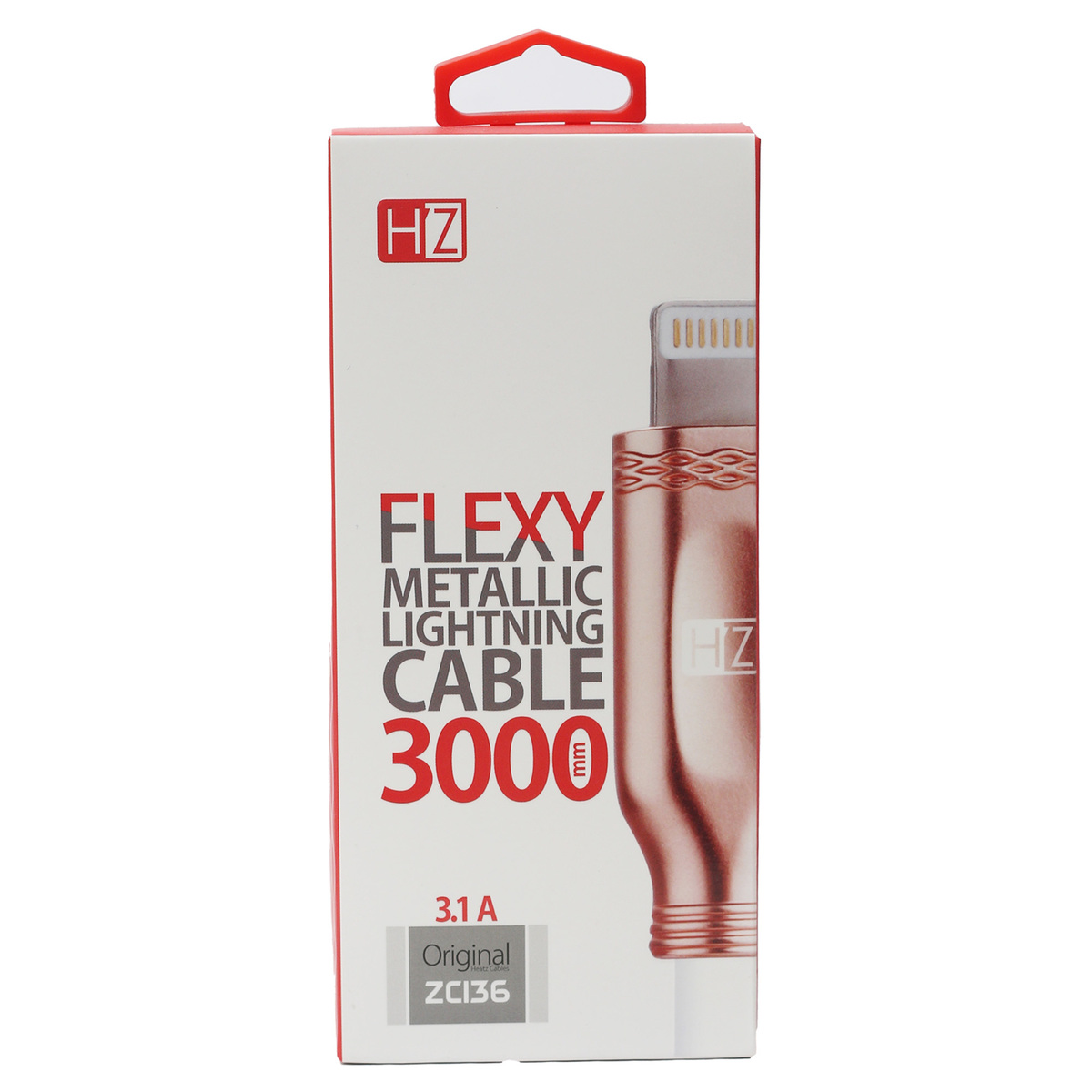 Heatz Flexy Lightning Cable ZCI36 3 Meter