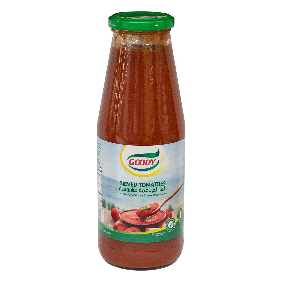 اشتري قم بشراء غودي طماطم مهروسة 700 جم Online at Best Price من الموقع - من لولو هايبر ماركت Cand Tomatoes&Puree في السعودية