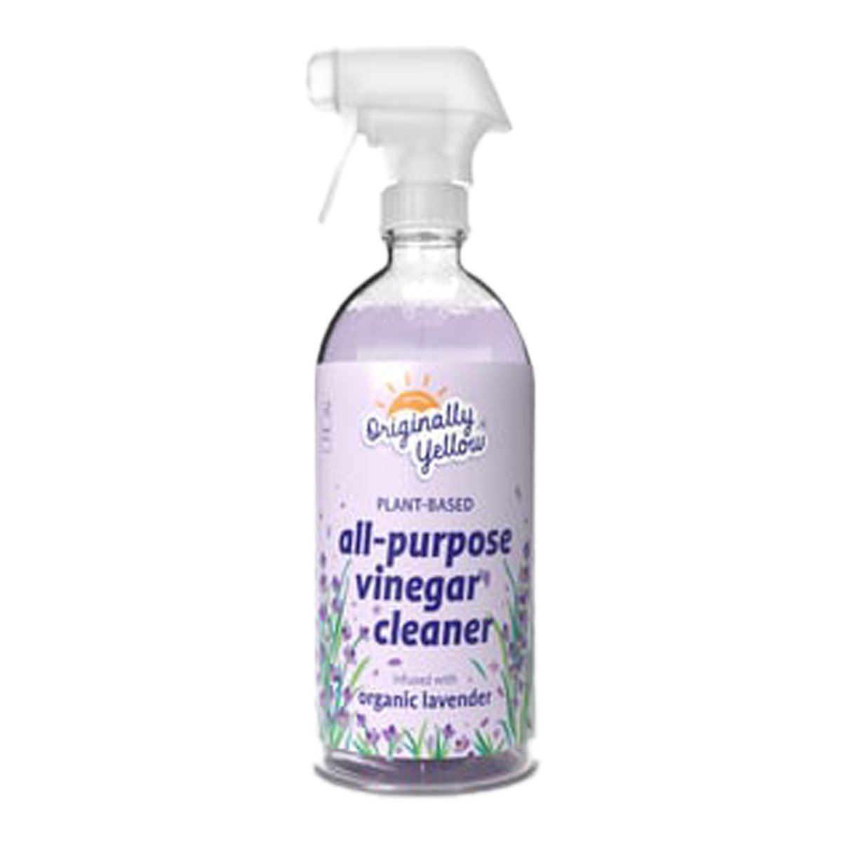 Originally Yellow Organic Lavender All Purpose Vinegar Cleaner Spray 470ml