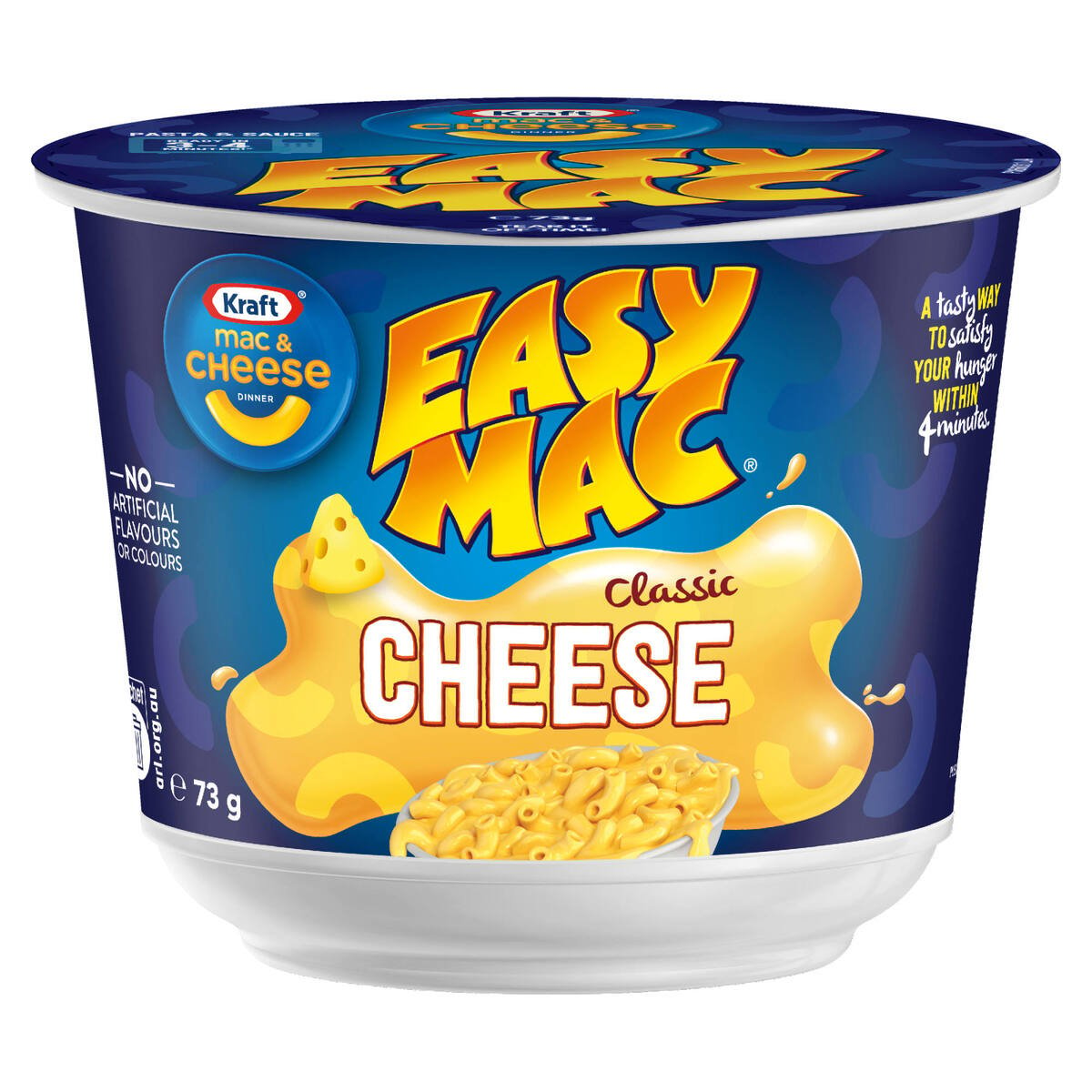 Kraft Easy Mac Classic Pasta & Sauce Cheese 73 g