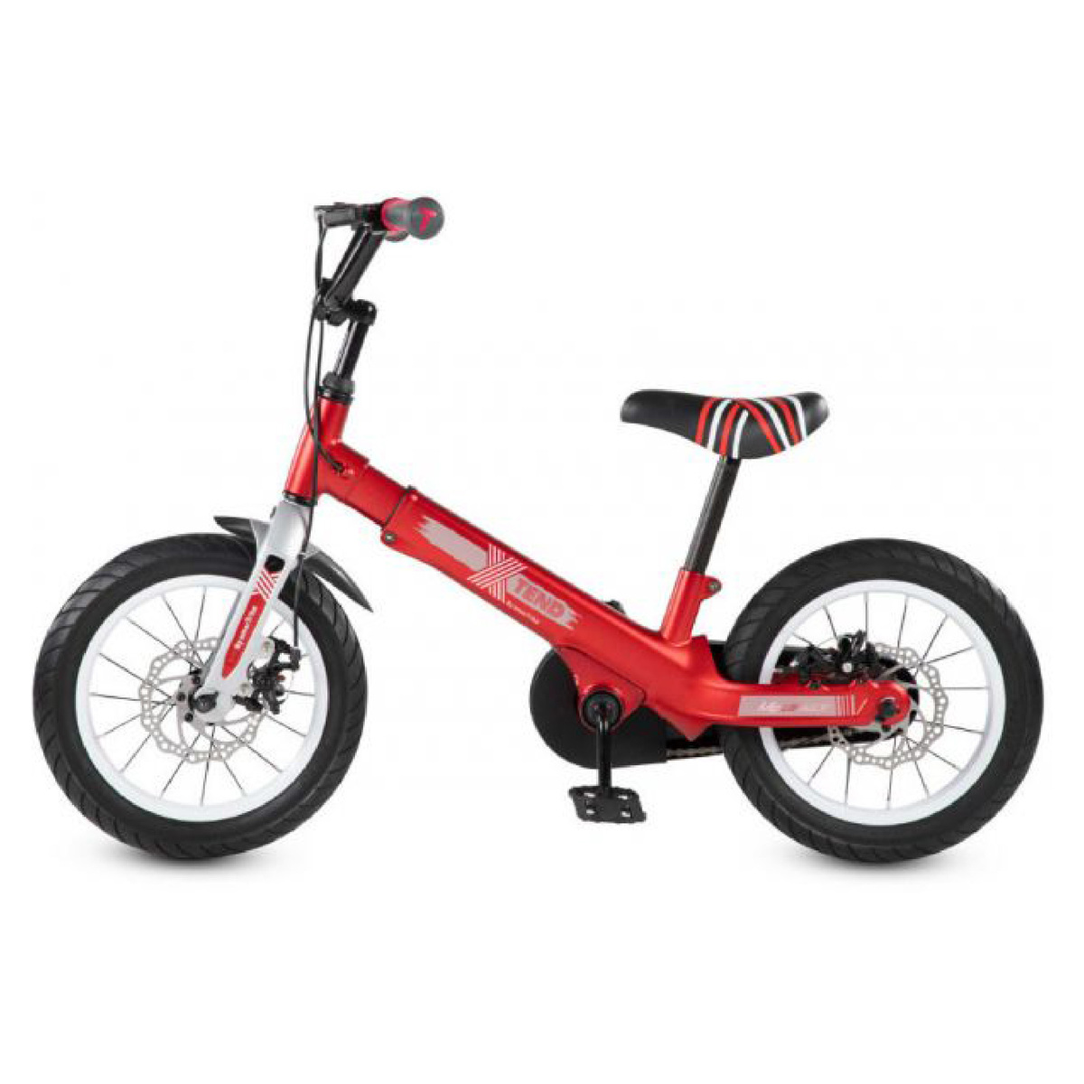 Smart Trike Xtend Mg+ Junior Bike, Hydraulic Disc Brake, Red, 2070500
