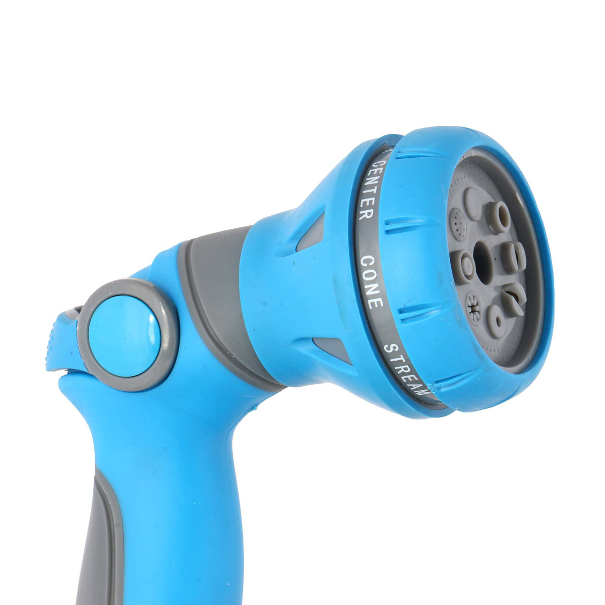 Aqua Craft Pistol Spray, 8 Functions, Blue/Grey, 21001