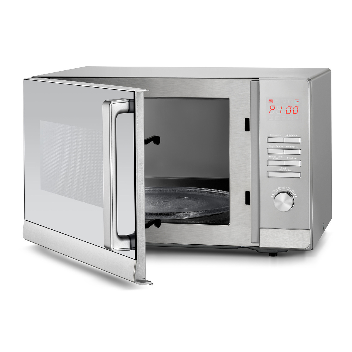 Black Decker Microwave Ovens, 30 L, 900 W With Mirror Finish, MZ30PGSSI