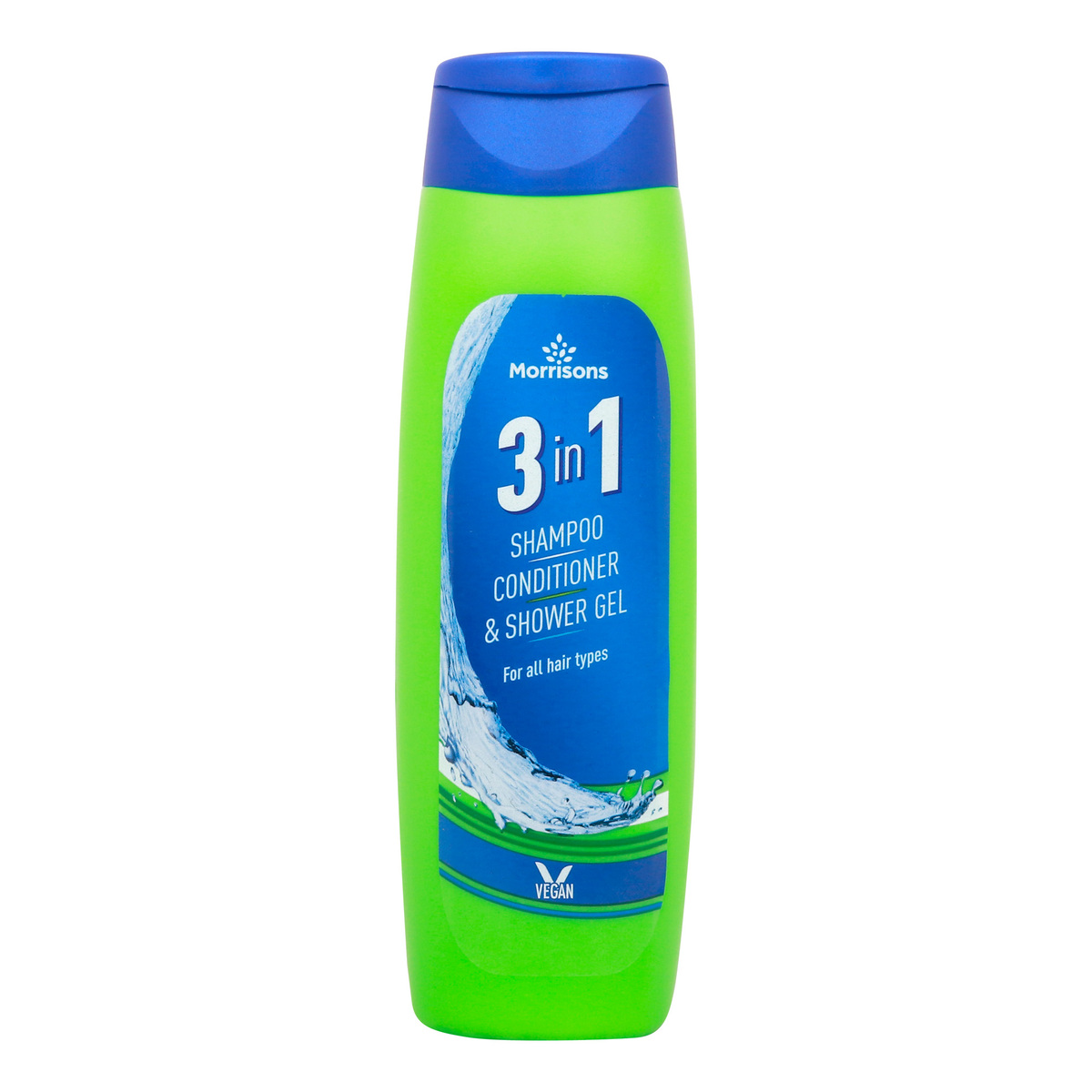 Morrisons 3in1 Shampoo, Conditioner & Shower Gel, 300 ml