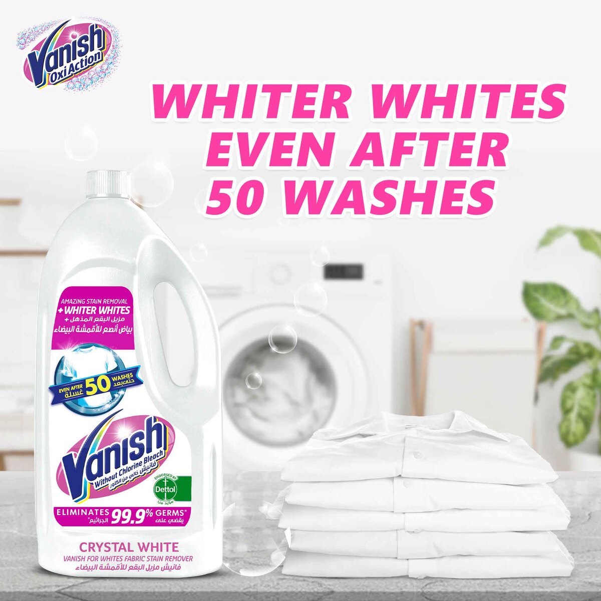 Vanish Liquid White 2 x 1 Litre
