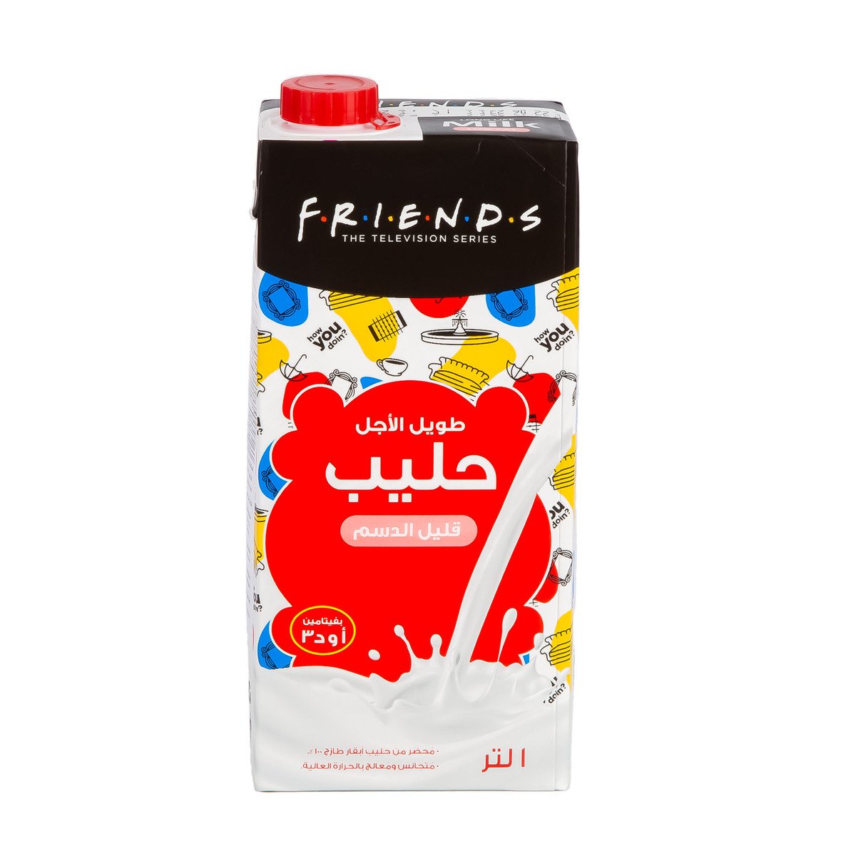 Friends Low Fat Long Life Milk 1 Litre