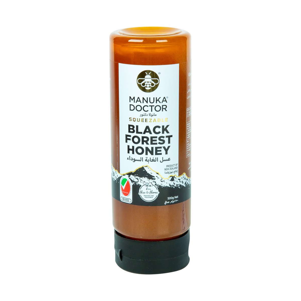 Manuka Doctor Squeezable Black Forest Honey 500 g
