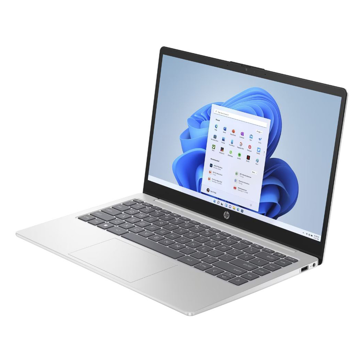 HP Laptop 14-EM0001NE,AMD Ryzen 3,8GB RAM,256GB SSD,AMD Radeon Graphics,14.0" FHD,Windows 11,,Arabic/English Keyboard