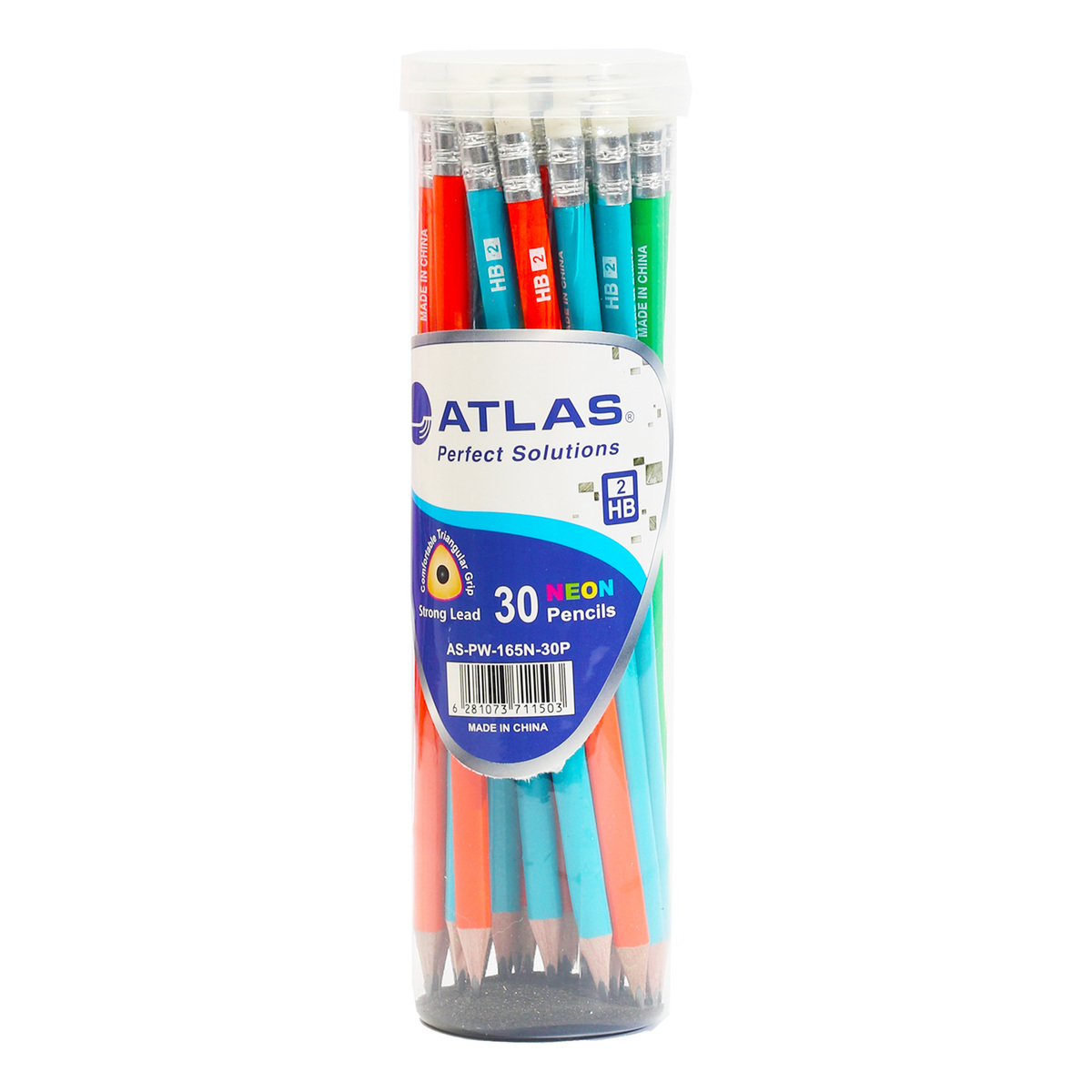 Atlas HB Pencil 30pcs Jar AS-PW-1