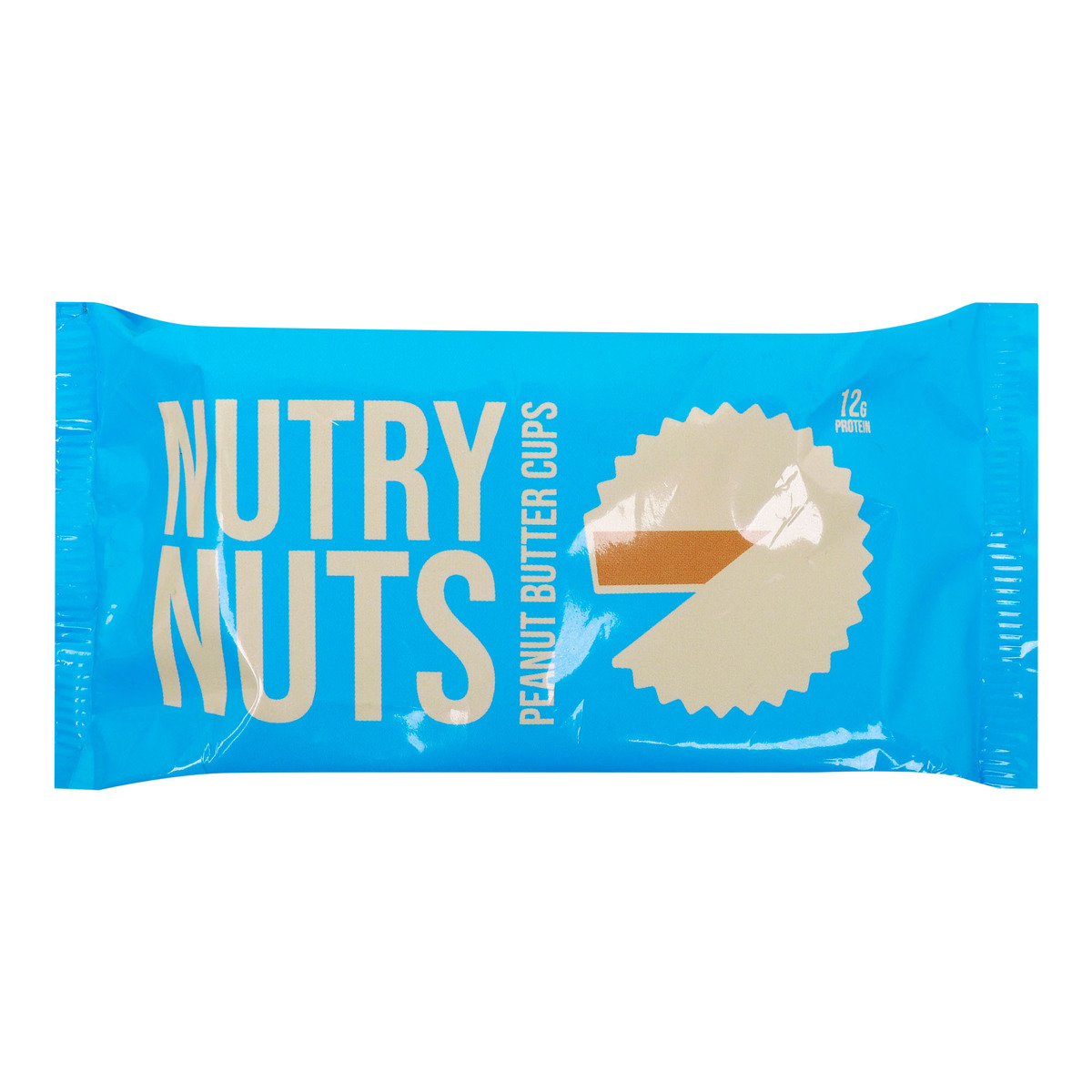 Nutry Nuts Peanut Butter Cups, White Chocolate, 42 g